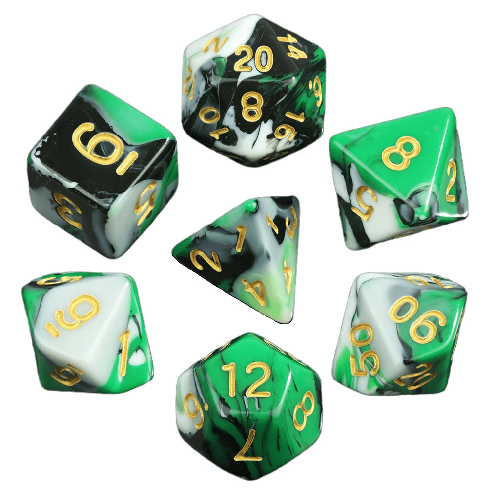 Pride of the Dice -- Pride-Themed RPG Dice Set for Dungeons & Dragons