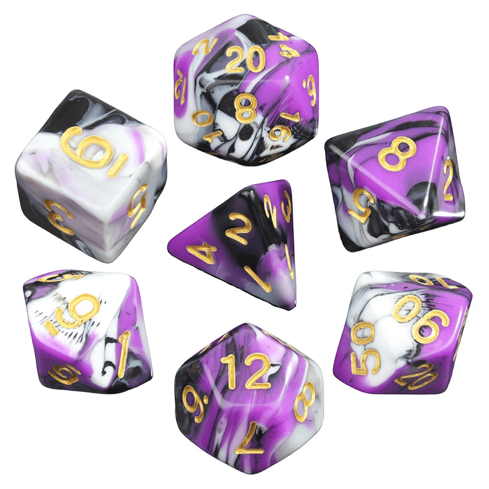 Pride of the Dice -- Pride-Themed RPG Dice Set for Dungeons & Dragons